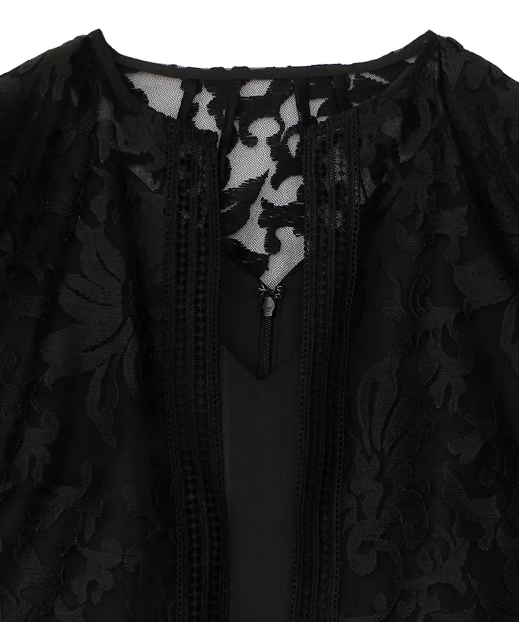 Mサイズ】UND LACE BOLERO LAYERED DRESS Ameri VINTAGE（アメリ